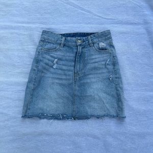 H&M denim skirt.